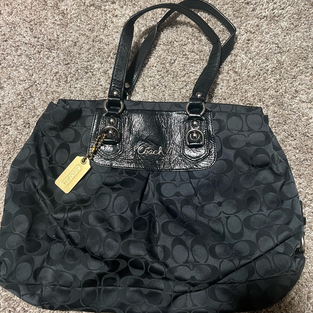 Black Coach Bag